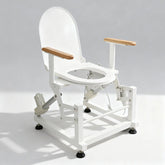 Electric Sit to Stand Lift Toilet Seat with Wooden Arms