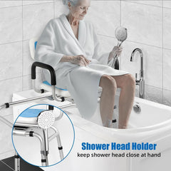 Adjustable Swivel Tub Shower And Transfer Bench